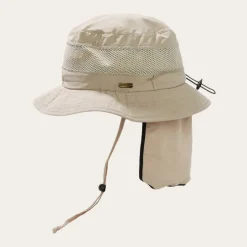 Switchback 'No Fly Zone' Mesh Bucket Hat-Stetson Hot
