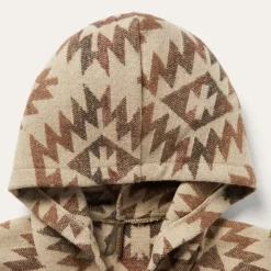 Tan Aztec Poncho-Stetson Sale