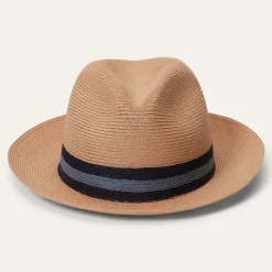 Triad Straw Fedora-Stetson