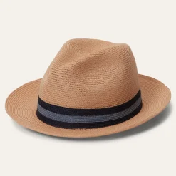 Triad Straw Fedora-Stetson