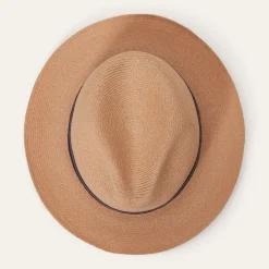 Triad Straw Fedora-Stetson