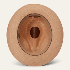 Triad Straw Fedora-Stetson