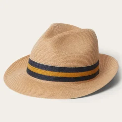 Triad Straw Fedora-Stetson Clearance