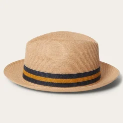 Triad Straw Fedora-Stetson Clearance