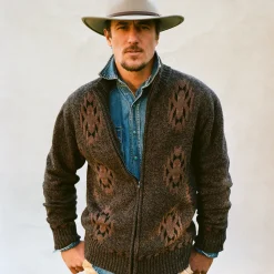 Vertical Aztec Cardigan-Stetson