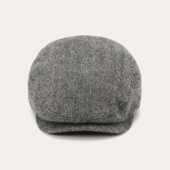 Wool Herringbone Driver Cap-Stetson Sale