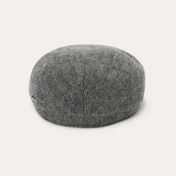 Wool Herringbone Driver Cap-Stetson Sale