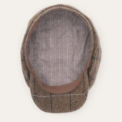 Wool Herringbone Hatteras Cap-Stetson Best